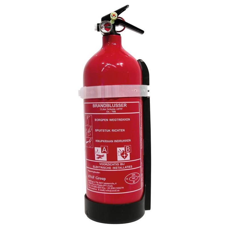 Vernieuwde brandblusser inspectiedag