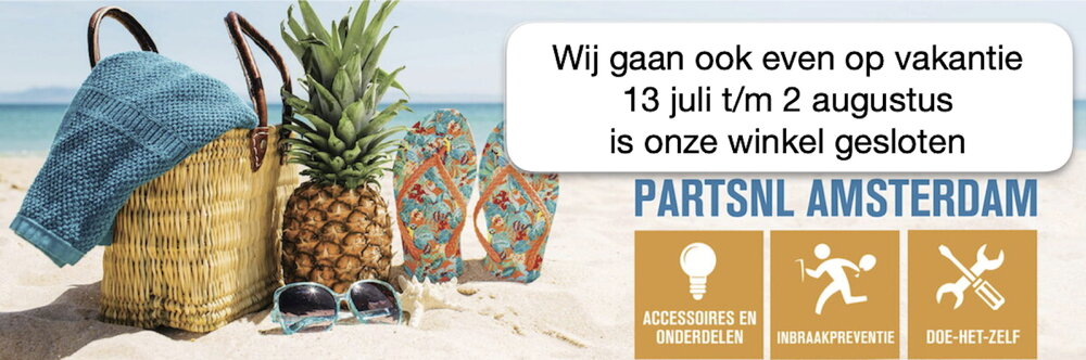 Vakantie aankondiging