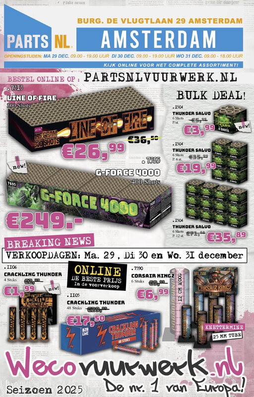 Vuurwerk folders